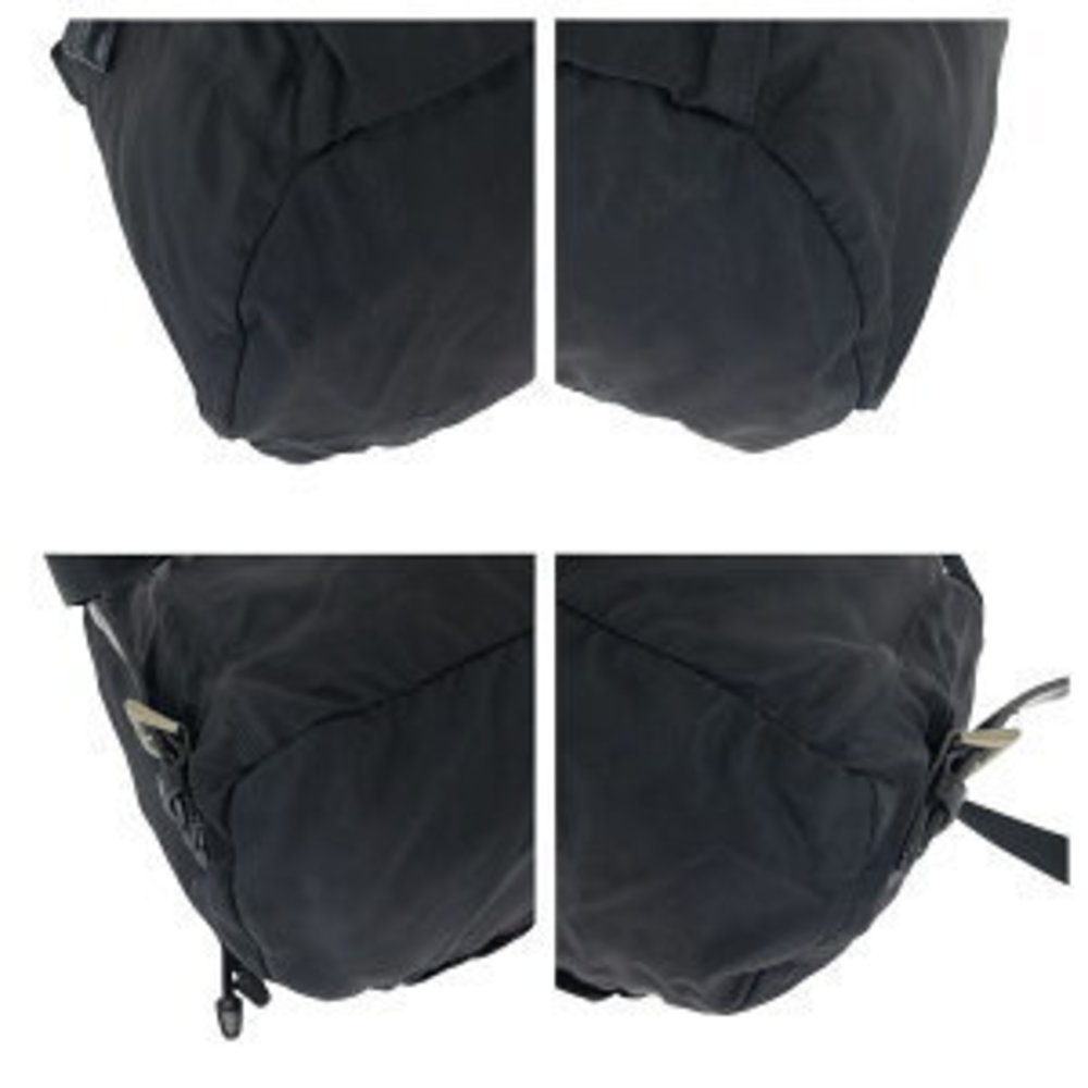 Prada Backpack Triangular Black Tessuto Nylon - image 3